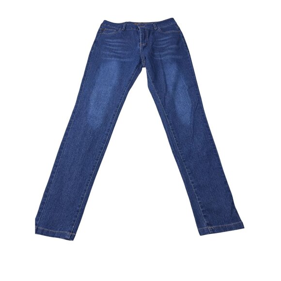 Judy Blue Womens Straight Leg Jeans Size S Blue Denim Stretch Cotton Blend - Picture 1 of 12